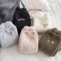 Preview: Großhandel B2B Flauschige Fußsocken süß Herz Tier Muster mit Ohren